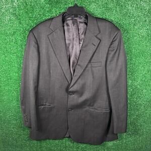 Brooks Brothers Wool Blazer 43 Made In USA Sport Coat VTG Career Work